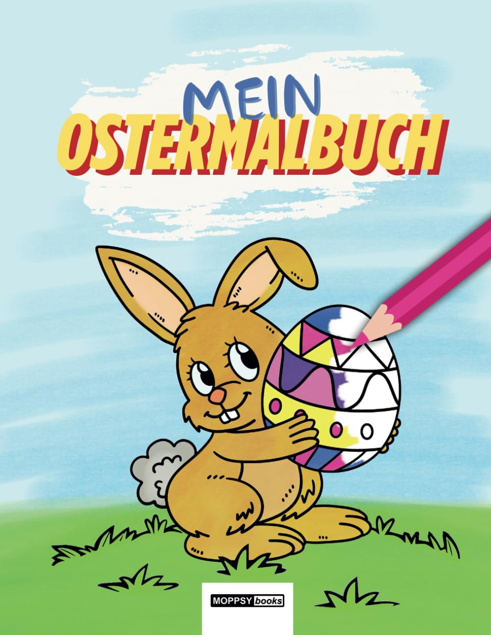 Cover des Buches 'Mein Ostermalbuch'